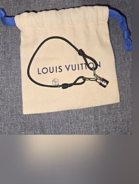 Louis Vuitton LockIt Bracelet in Black